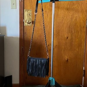 Black crossbody bag